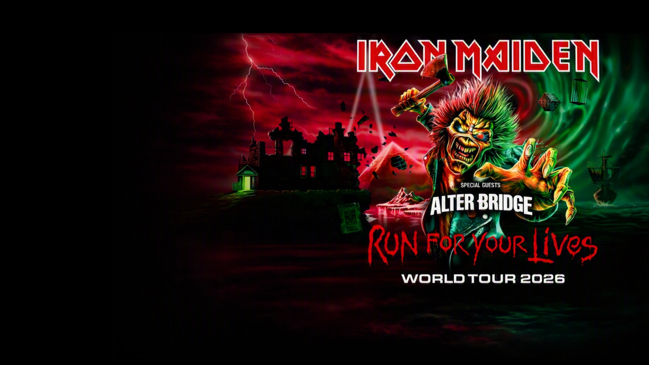 Iron Maiden - Run For Your Lives World Tour 2026